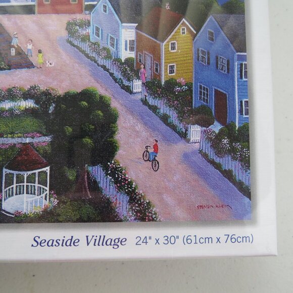 Seaside Village Spilsbury Steven Klein 1000 Large Pieces Puzzle Sealed - Picture 3 of 7